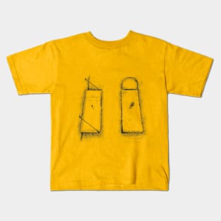 where does it end? Kids T-Shirt